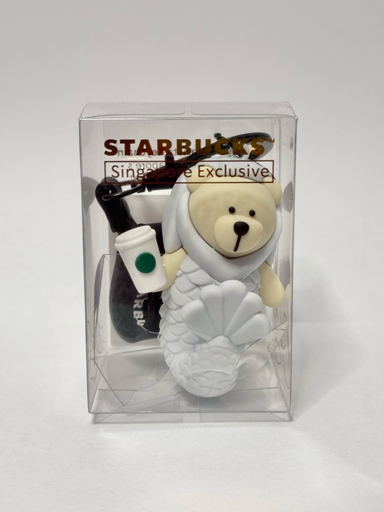 Starbucks Accessories - Starbucks Singapore Exclusive Merlion Bearista Bear Keychain